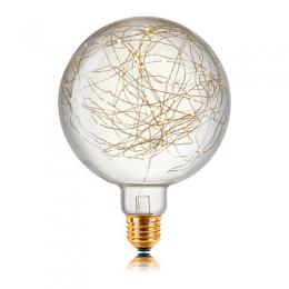 Изображение продукта Лампа светодиодная филаментная E27 5W 2700K прозрачная 